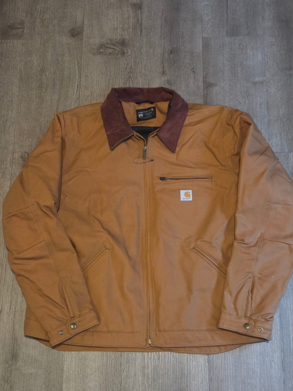 Carhartt OJ3828-M Mens XL Relaxed Fit Duck Blanket-Lined Detroit Jacket New